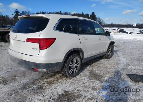 2018 Honda Pilot Ex-L z USA, uszkodzony, nr VIN 5FNYF6H76JB029219